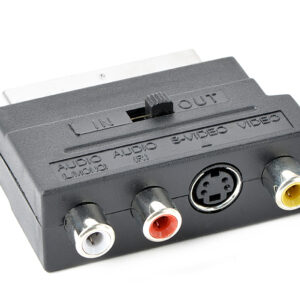 CABLEXPERT ADATTATORE BIDIREZIONALE SCART/RCA/S-VIDEO
