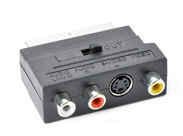 CABLEXPERT ADATTATORE BIDIREZIONALE SCART/RCA/S-VIDEO