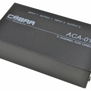 COBRA ACA-016 HUM CANCELLER FILTRO PER RONZIO E HUM DATO DA PC E LAPTOP A MIXER E AMPLIFICATORI