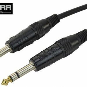 COBRA CL010-03 CAVO JACK STEREO 6,35MM A JACK STEREO 6,35MM 3 METRI