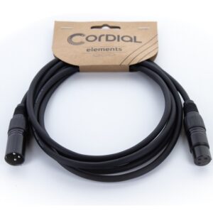 CORDIAL ELEMENTS EM 10 FM CAVO MICROFONICO XLR MASCHIO – XLR FEMMINA 10 METRI