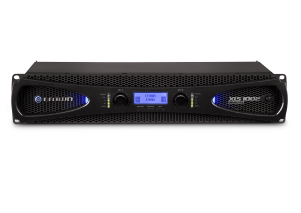CROWN XLS1002 AMPLIFICATORE FINALE DI POTENZA 2400 WATT 4 OHM BRIDGE E 2 X 350 WATT 4 OHM STEREO