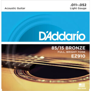 D’ADDARIO EZ910 CORDE CHITARRA ACUSTICA 11-52