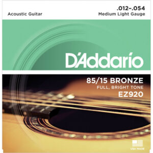 D’ADDARIO EZ920 CORDE CHITARRA ACUSTICA 12-54