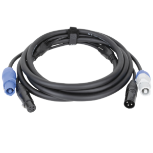 DAP AUDIO FP20-150 CAVO COMBO POWER POWERCON + DMX XLR 3 PIN DA 1,5 METRI