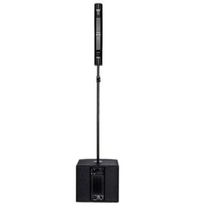 DB TECHNOLOGIES ES802 IMPIANTO COMPLETO ATTIVO 1200W SUBWOOFER + 2 SATELLITI SISTEMA AUDIO BIAMPLIFICATO COMPLETO 8×3″/1×12