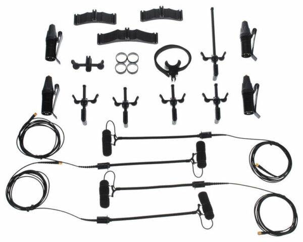 DPA d:VOTE CLASSIC TOURING KIT 4 SET DI 4 MICROFONI A CONDENSATORE 4099 + ACCESSORI