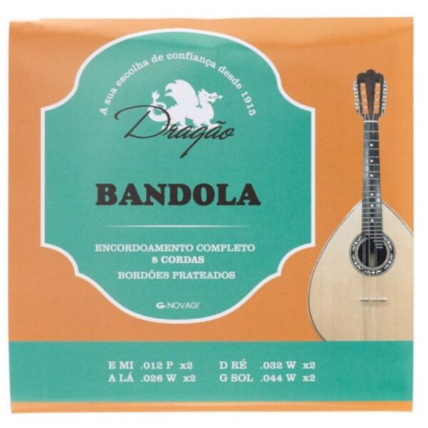 DRAGAO D018 MUTA DI 8 CORDE PER MANDOLA BANDOLA