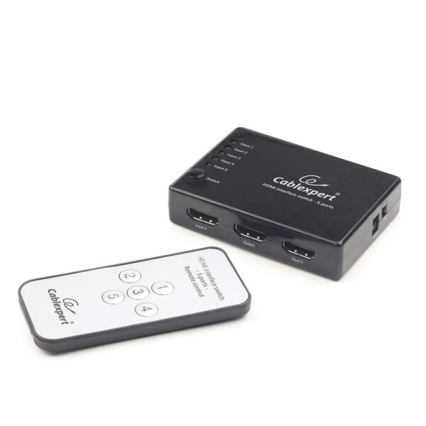 CABLEXPERT HDMI INTERFACE SWITCH, 5 PORTS