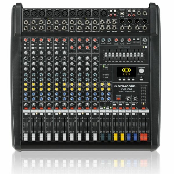 DYNACORD CMS1000-3-MIG MIXER ANALOGICO 10 CANALI CON INTERFACCIA USB E DOPPI EFFETTI STEREO 24 BIT