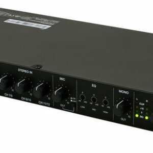 DENON DN312X MIXER STEREO PROFESSIONALE 12 CANALI 1 UNITA’ DA RACK 19″