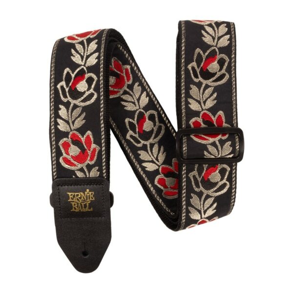 Ernie ball 5380 classic jacquard noble rose strap