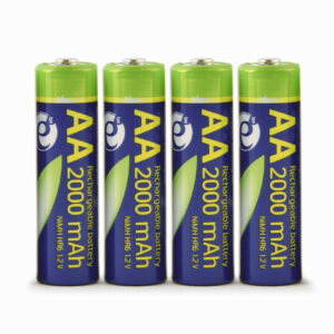 ENERGENIE PILE RICARICABILI AA (READY-TO-USE), 2000MAH, BLISTER DA 4 PEZZI