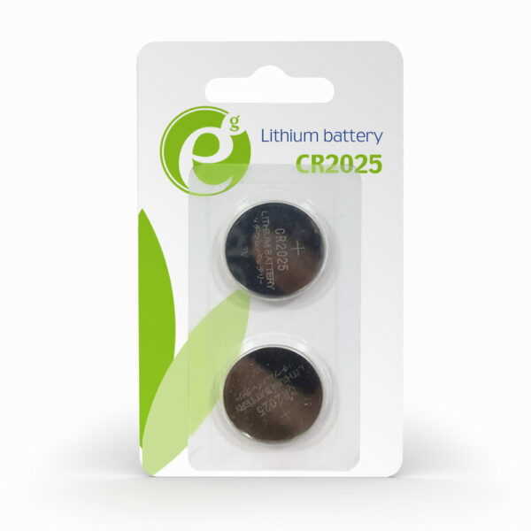 ENERGENIE BUTTON CELL CR2025, 2-PACK