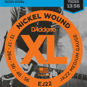 D’ADDARIO EJ22 ELETTRICA 013-056 MUTA CHITARRA ELETTRICA