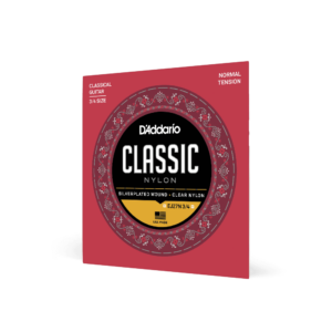 D’addario ej27n 3/4 nylon, normal tension