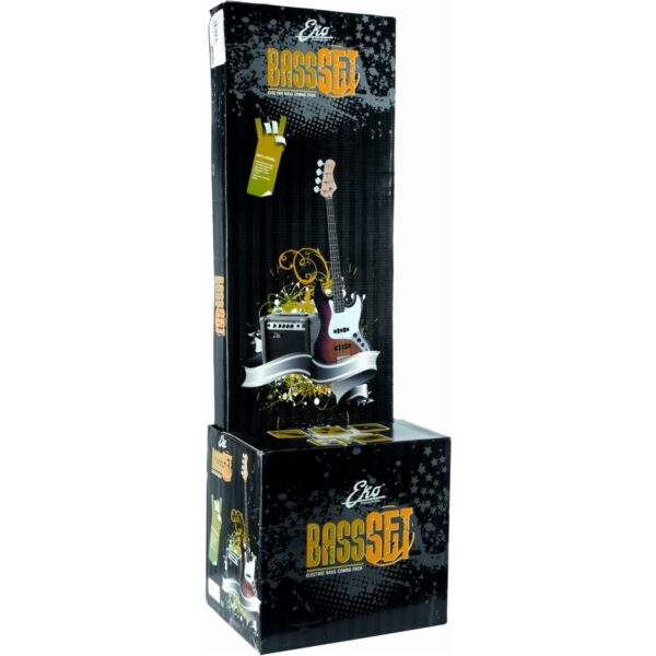 EKO EB29 PACK BLACK KIT BASSO ELETTRICO COLORE NERO + AMPLIFICATORE 15 WATT + ACCESSORI