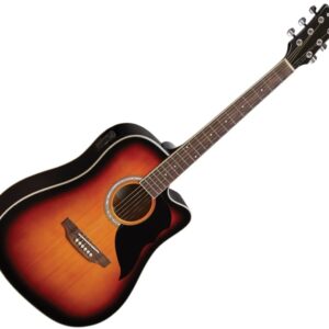 EKO RANGER CW EQ BROWN SUNBURST CHITARRA ACUSTICA ELETTRIFICATA CUTAWAY BROWN SUNBURST