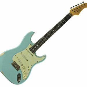EKO S300 RELIC DAPHNE BLUE CHITARRA ELETTRICA VINTAGE COLORE CELESTE