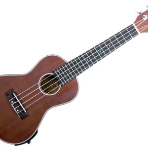 EKO UK DUO UKULELE CONCERT IN MOGANO COLORE LEGNO CON PREAMPLIFICATORE + EQ + CUSTODIA IMBOTTITA