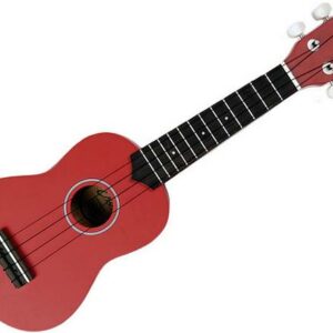 EKO UKULELE PRIMO RED SOPRANO SERIE STUDENT COSTRUITO IN LINDEN DI COLORE ROSSO