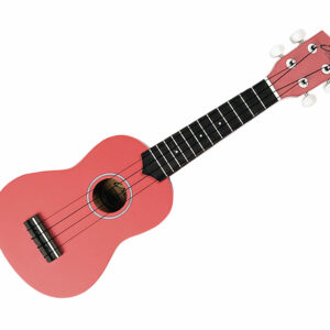 EKO UKULELE PRIMO PINK SOPRANO SERIE STUDENT COSTRUITO IN LINDEN DI COLORE ROSA