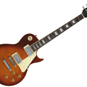 EKO VL480 HONEY BURST FLAMED CHITARRA ELETTRICA 22 TASTI IN PALISSANDRO