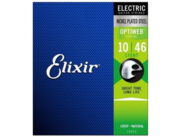 ELIXIR 19052 NANOWEB MEDIUM MUTA DI CORDE PER CHITARRA ELETTRICA NIKEL WOUND - 010/046