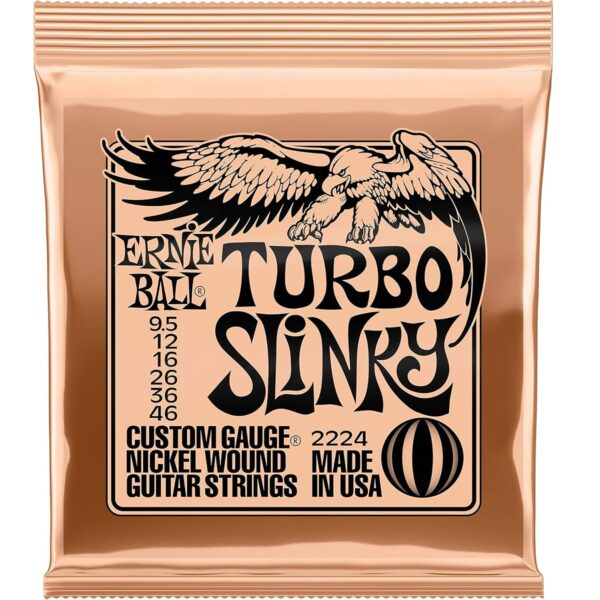 ERNIE BALL TURBO SLINKY 2224 PER CHITARRA ELETTRICA 9,5-46