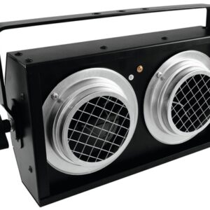 EUROLITE 2 X PAR 36 ACCECATORE BLINDER DMX + CAVO DI ALIMENTAZIONE COLORE NERO