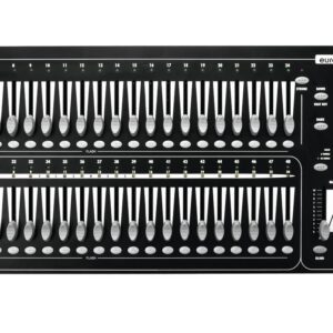 EUROLITE SCENE SETTER 24/48 CENTRALINA LUCI DMX 48 CANALI 96 SCENE MEMORIZZABILI + SOUND CONTROL