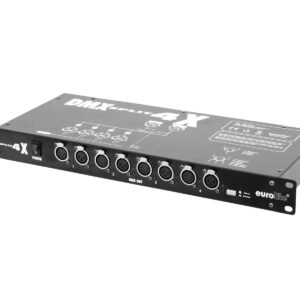 EUROLITE SPLIT 4X DMX SPLITTER 4 CANALI XLR 3 PIN E 5 PIN