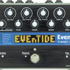 EVENTIDE TIMEFACTOR EFFETTO DELAY E LOOPER MIDI USB A PEDALE PER CHITARRA
