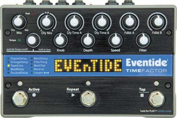 EVENTIDE TIMEFACTOR EFFETTO DELAY E LOOPER MIDI USB A PEDALE PER CHITARRA