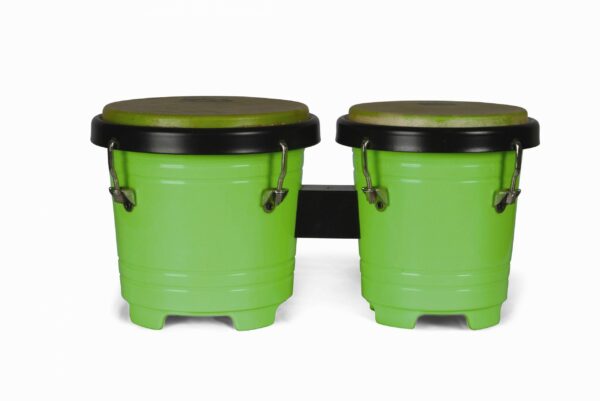 EXTREME BG4255-GR DOPPI BONGHI IN PLASTICA MISURA 4,25" + 5" VERA PELLE ACCORDATURA MECCANICA COLORE VERDE