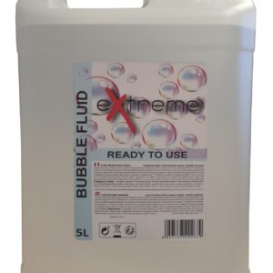 EXTREME BUBBLE LIQUIDO MACCHINA DELLE BOLLE PERSISTENTE CERTIFICATO TANICA DA 5 KG. MADE IN EUROPE