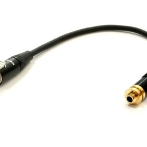EXTREME CAVO ADATTATORE DA MINI JACK 3.5 SENNHEISER EW FEMMINA A SHURE TQG MINI CANNON 4 POLI FEMMINA