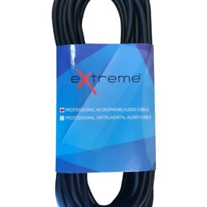 EXTREME CAVO MICROFONO/CASSE 10 METRI 1 CONNETTORE XLR MASCHIO 1 FEMMINA CAVO MICROFONICO 6.5MM