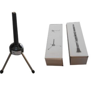 EXTREME CFS-01 STAND PROFESSIONALE IN METALLO PER CLARINETTO E FLAUTO SUPPORTO RIPIEGABILE GAMBE PIEGHEVOLI MINIMO INGOMBRO