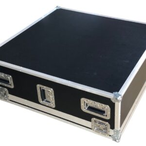 EXTREME FLIGHT CASE PER BEHRINGER WING 4 FARFALLE PER BLOCCAGGIO 6 MANIGLIE PER TRASPORTO INTERNO IN SCHIUMA