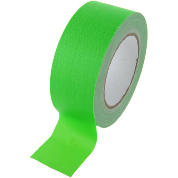 EXTREME GAFFA TAPE GR STAGE TAPE NEON VERDE NASTRO 19 mm x 25 METRI