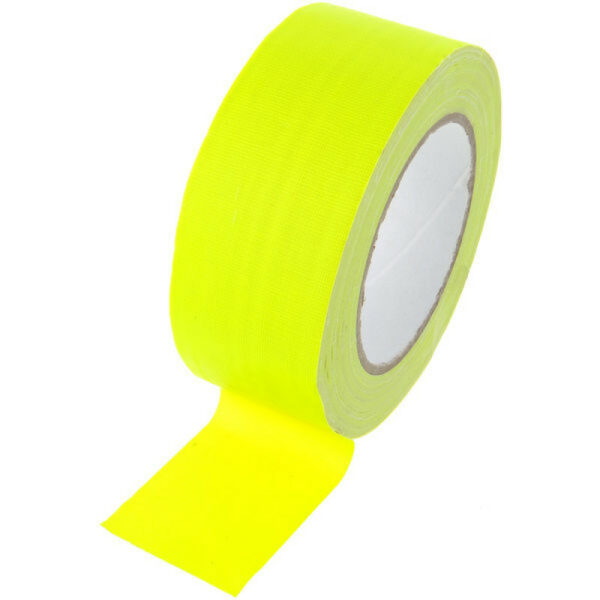 EXTREME GAFFA TAPE YW STAGE TAPE NEON GIALLO NASTRO 19 mm x 25 METRI