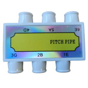 EXTREME GP002 PITCH-PIPE CORISTA INTONATORE 6 NOTE NUMERATE + CUSTODIA