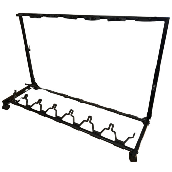 EXTREME GS051-7 SUPPORTO UNIVERSALE RIPIEGABILE IN METALLO A RASTRELLIERA PER 7 CHITARRE CLASSICHE O ACUSTICHE
