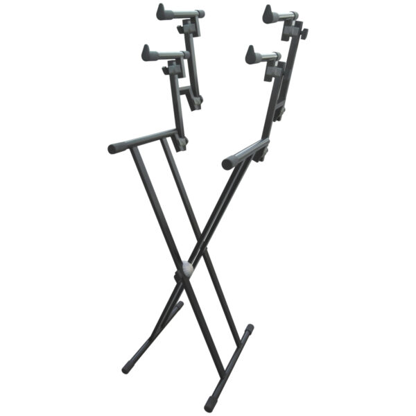 EXTREME KS026 STAND SUPPORTO TASTIERA A DOPPIA XX TRIPLO RIPIANO