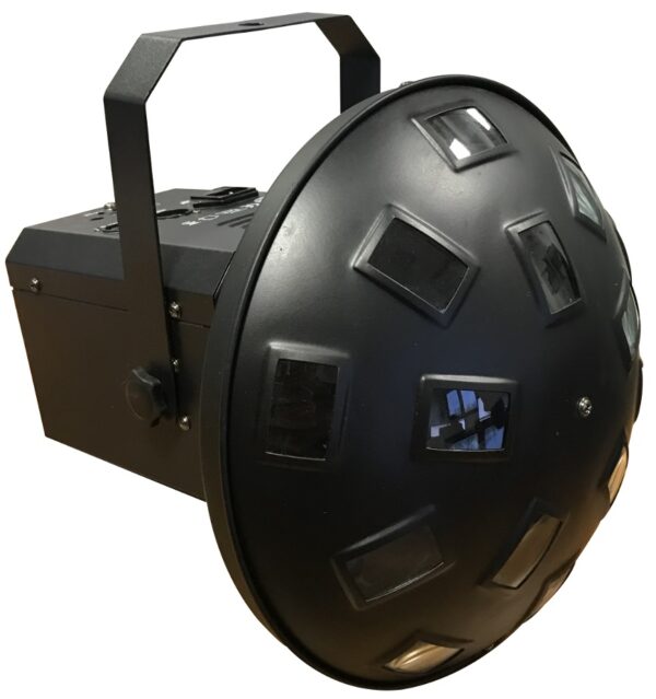 EXTREME MINI MUSHROOM 63 EFFETTO LUCE 6 LED RGB X 3W 2R 2B 2G DMX 9 CANALI SOUND AUTO MASTER SLAVE