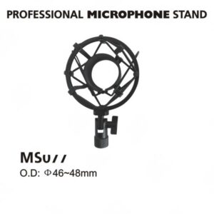 EXTREME MS077 SHOCK MOUNT SOSPENSIONE ELASTICA MICROFONO DA STUDIO ( SHOCKMOUNT RAGNO ) DIAMETRO 46-48MM
