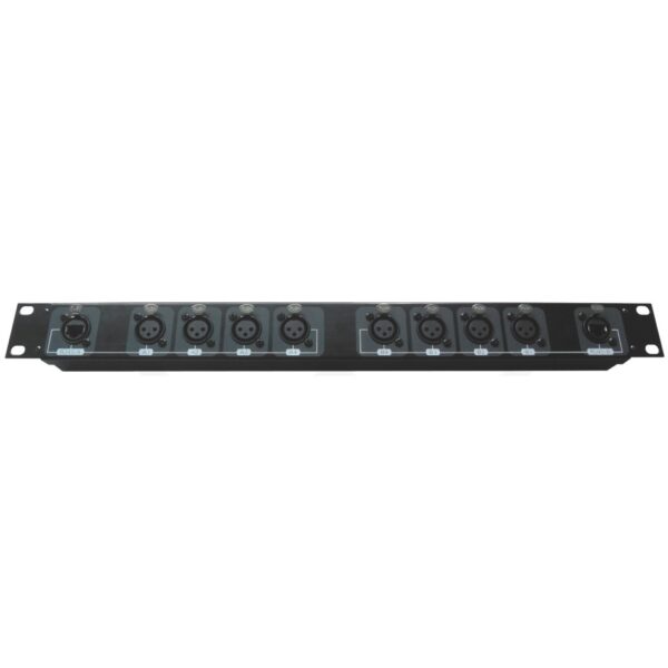 EXTREME PSS-005 STAGEBOX EXTENDER AUDIO - DMX UNA UNITA' RACK SU 2 x RJ45 CON 8 CONNETTORI XLR FEMMINA