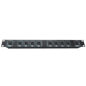 EXTREME PSS-006 STAGEBOX EXTENDER AUDIO – DMX UNA UNITA’ RACK SU 2 x RJ45 CON 8 CONNETTORI XLR MASCHIO