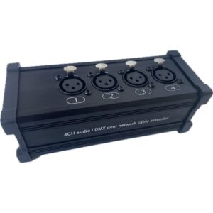 EXTREME RSAB5-4F MINI STAGEBOX EXTENDER AUDIO – DMX SU RJ45 CON 4 CONNETTORI XLR FEMMINA